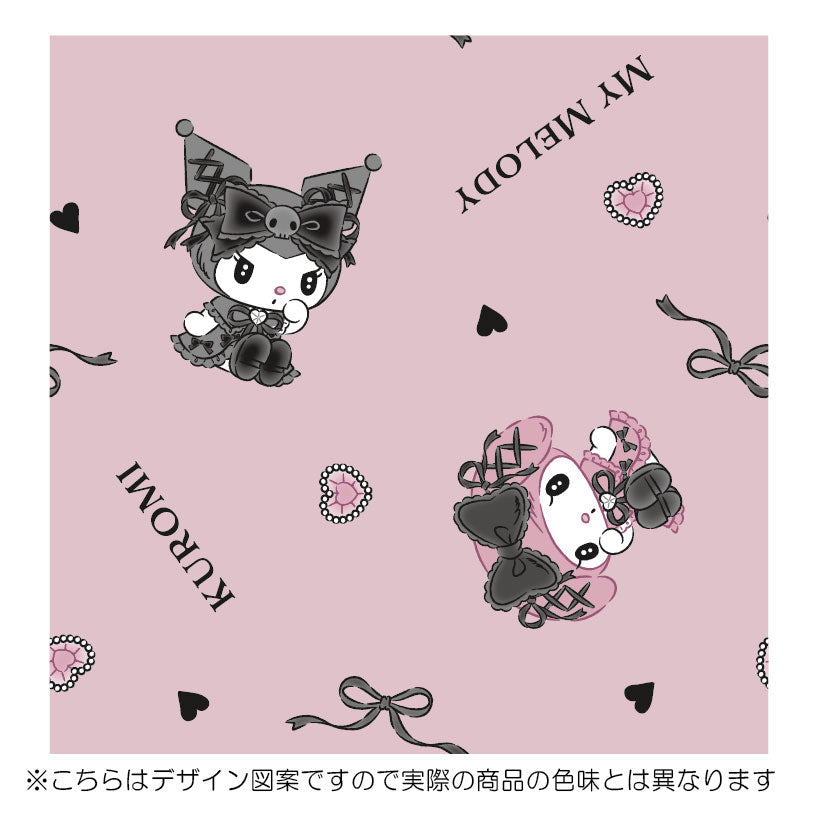 真夜中のメロクロ クロミ マイメロディ ひんやり冷感敷きパッドシーツ シングル キャラクター【Sanrio/サンリオ】(C)'23 SANRIO(L)