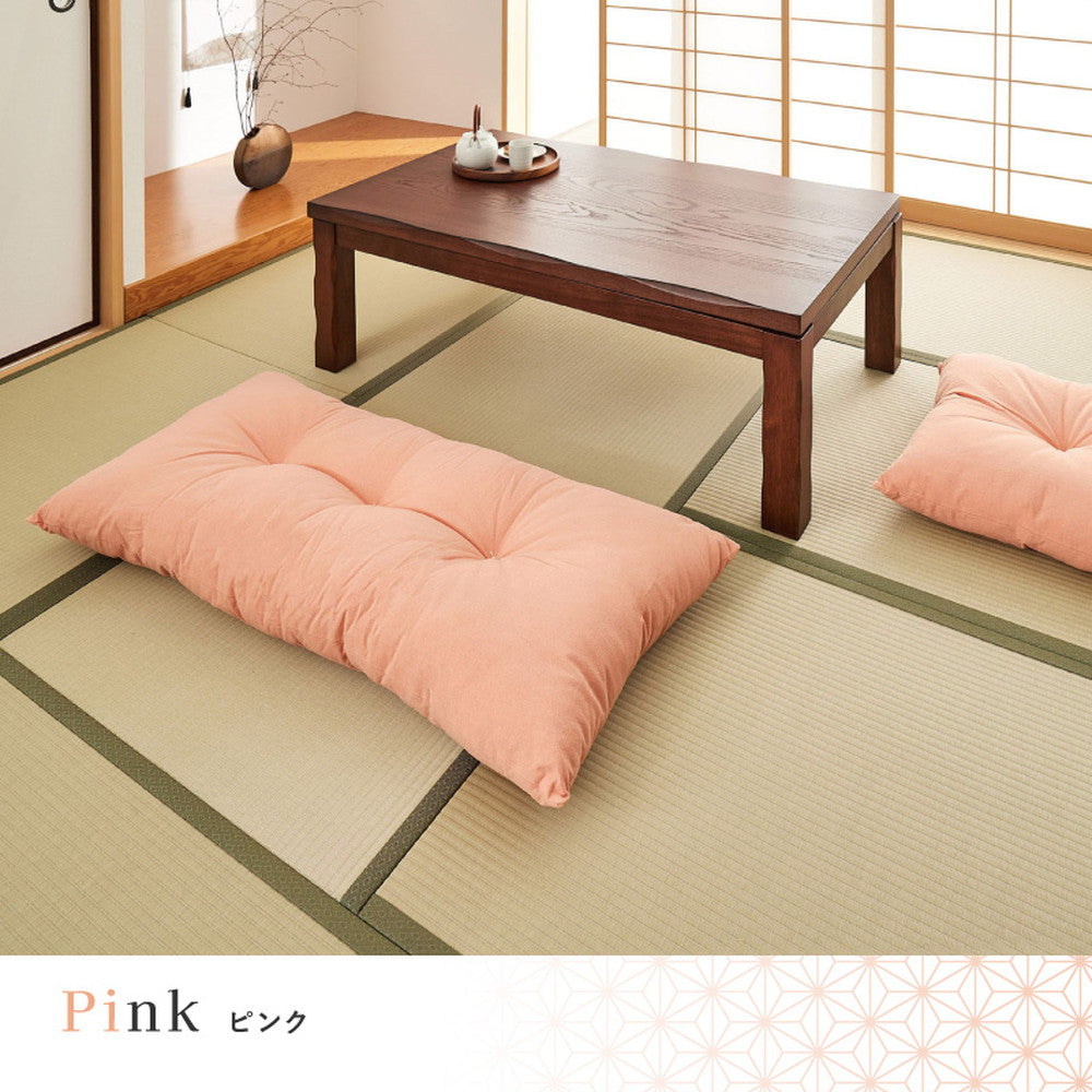 ボリュームたっぷりふっくら和長座布団 約60×120cm