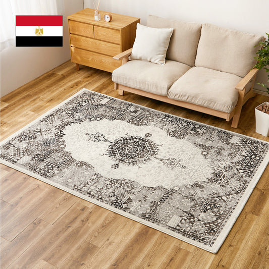 トラディショナルなデザインのエジプト製 ウィルトンラグ ガーラン