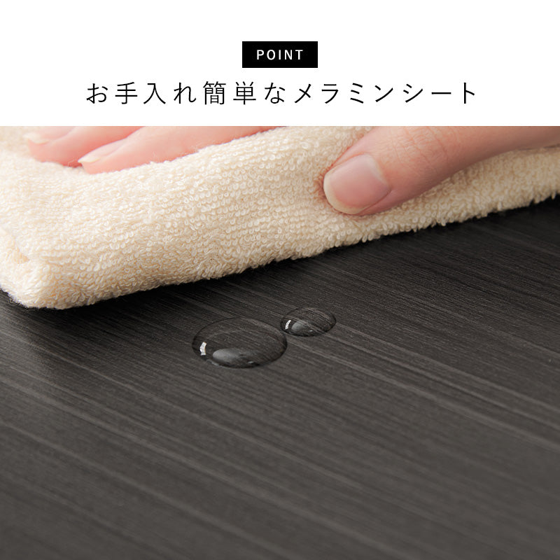 美しい木目柄でインテリアにも映えるこたつテーブル。コンパクトでひとり暮らしのお部屋でも置きやすいサイズのカジュアルコタツ 幅75cm