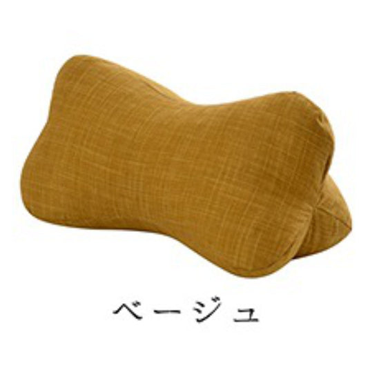 まくらに、足まくらに、腰にあててクッションとして使い方いろいろほね枕 約35×17cm