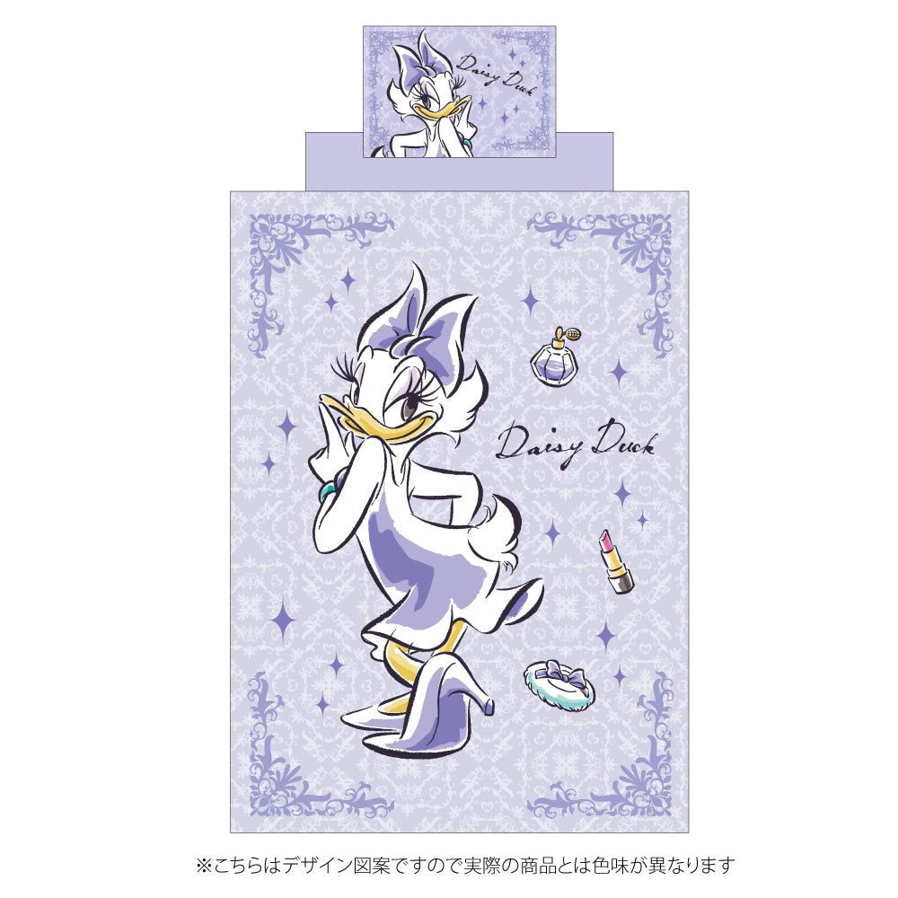 【Disney ディズニー】デイジーのふとんカバーセット!<デイジー 布団カバー・シーツ・ピローケース3点SET>