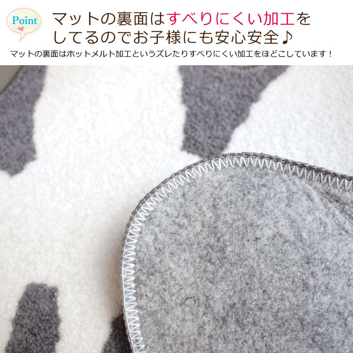 【Disney ディズニー】 ミッキーマウス(トイレフタカバー+トイレマット) 2点セット