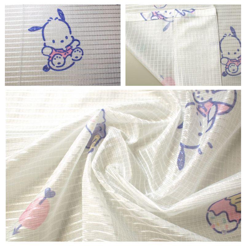 【Sanrio サンリオ】サンリオ ポチャッコ レース カーテン 2枚組