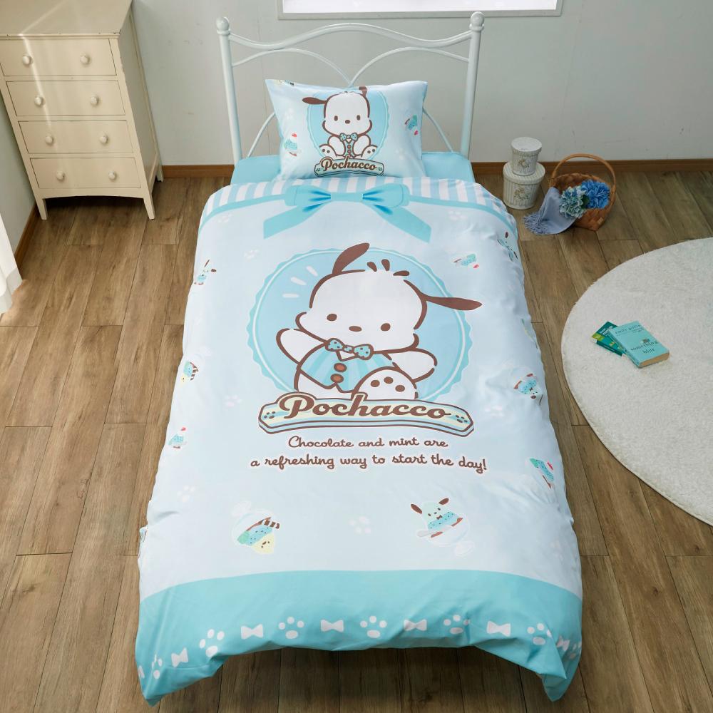 【Sanrio サンリオ】ポチャッコ ふとんカバーセット(布団カバー・シーツ・ピローケース)カバーリング3点セット