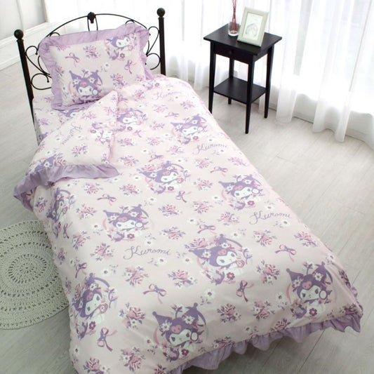 【Sanrio サンリオ】クロミ ふとんカバーセット(布団カバー・シーツ・ピローケース)カバーリング3点セット