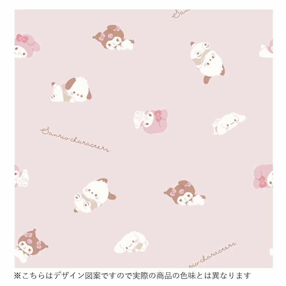 【Sanrio サンリオ】サンリオキャラクターズ総柄洗える2級遮光カーテン 2枚組 (C)'22 SANRIO(L)