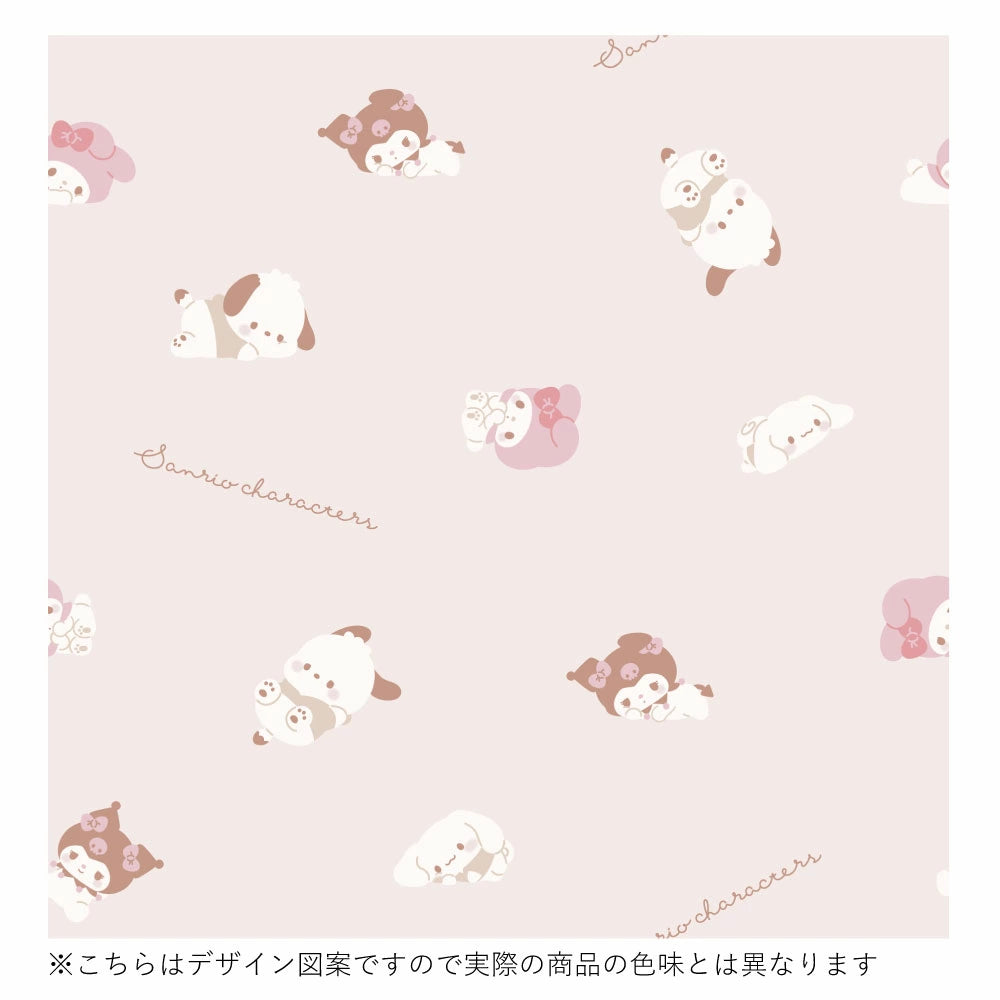 【Sanrio サンリオ】サンリオキャラクターズ 外から見えにくい洗えるレース カーテン 2枚組 (C)'22 SANRIO(L)