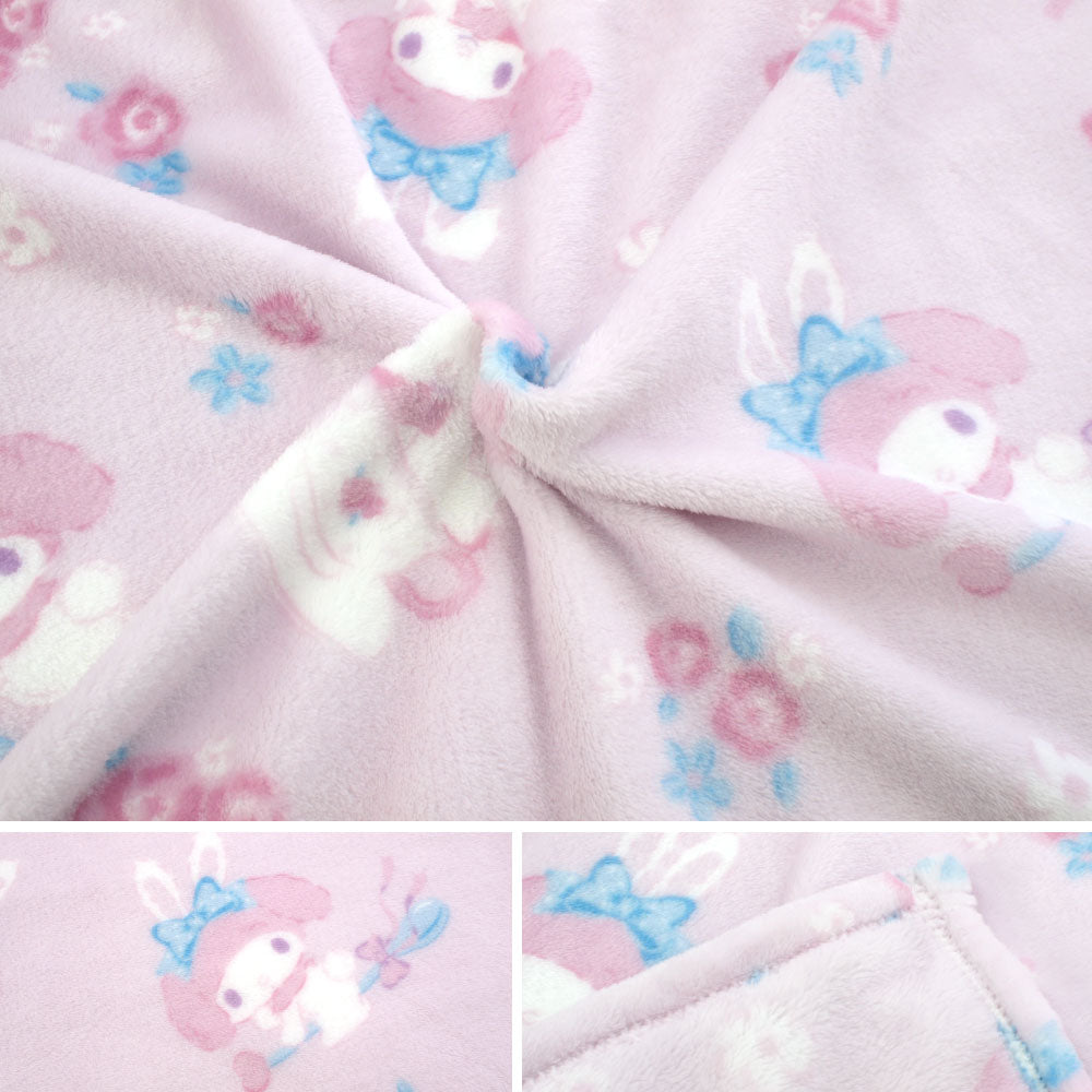 【Sanrio サンリオ】マイメロディとクロミのふわもこ着る毛布