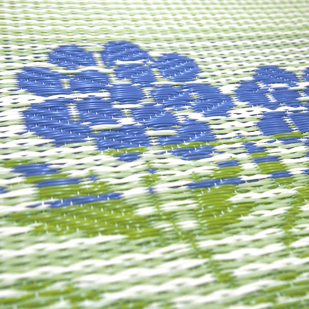 PP素材の洗えるい草風カーペット