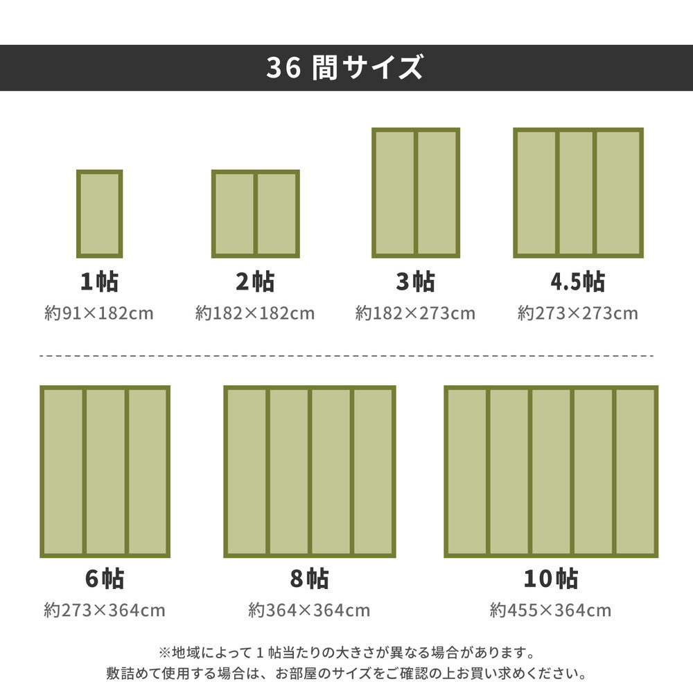 抗カビ・消臭高品質な国産のい草と日本の職人の技術が織りなす引目織のい草上敷き 対応サイズ:三六間