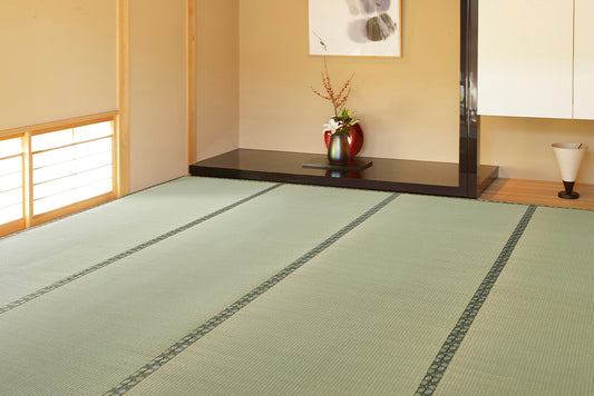 抗カビ・消臭効果のある高品質な国産のい草と日本の職人の技術が織りなす双目織のい草上敷き 天草(あまくさ) 対応サイズ:36間
