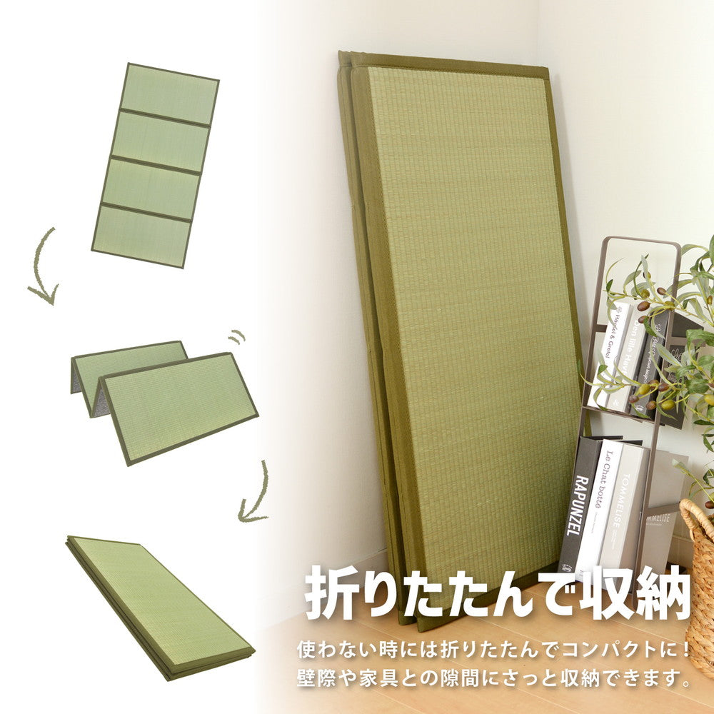 フローリングのお部屋でもい草を身近に感じられるい草マットレス