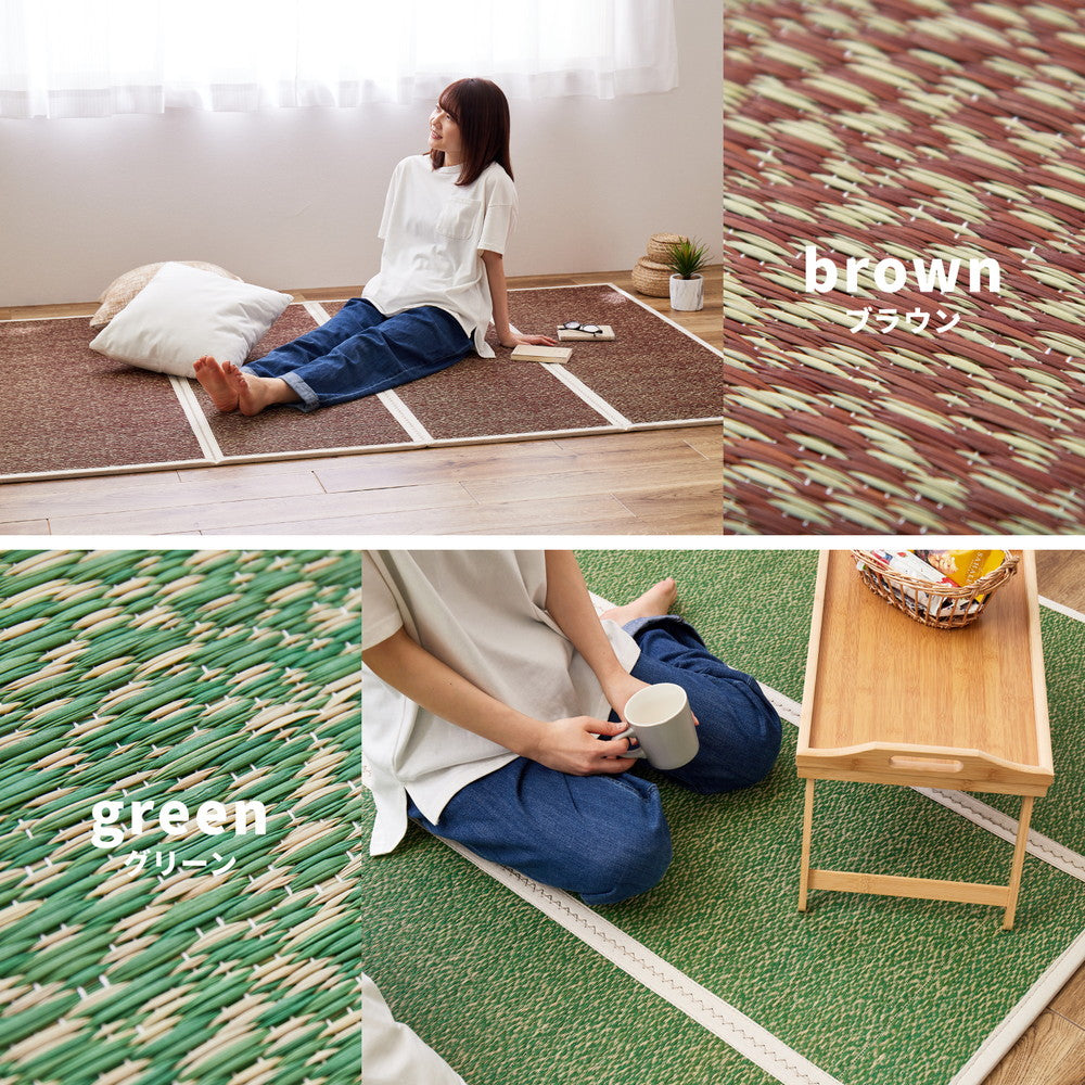 フローリングのお部屋でもい草を身近に感じられるい草畳マットレス