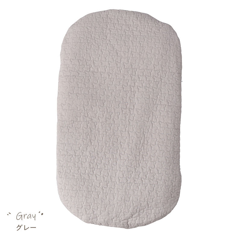 mofua(モフア) イブル CLOUD柄 綿100% 抱っこふとん (NT) 40×70cm ベビー用品