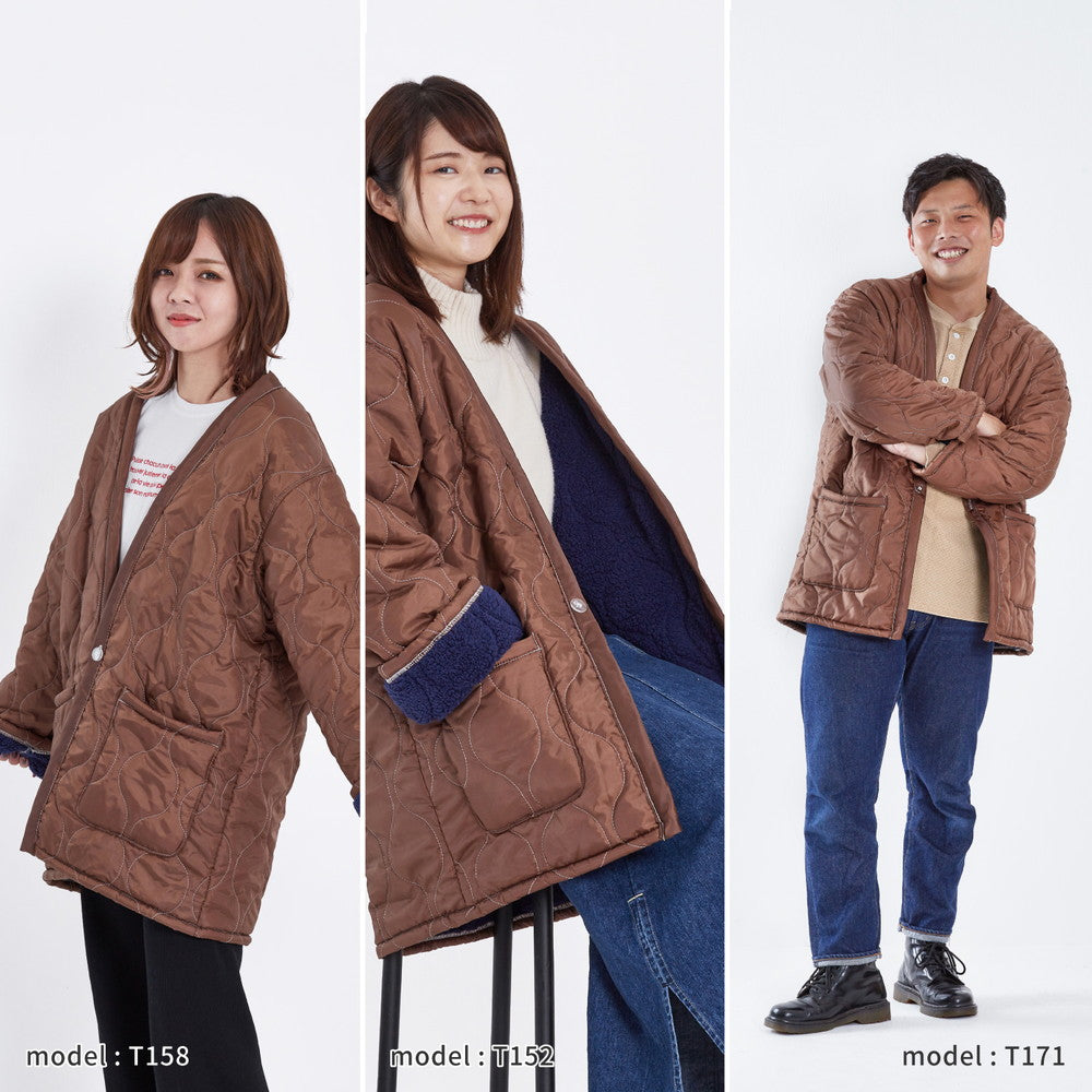 家でも外でもキャンプ気分!two sides インナーボアのリバーシブルはんてん