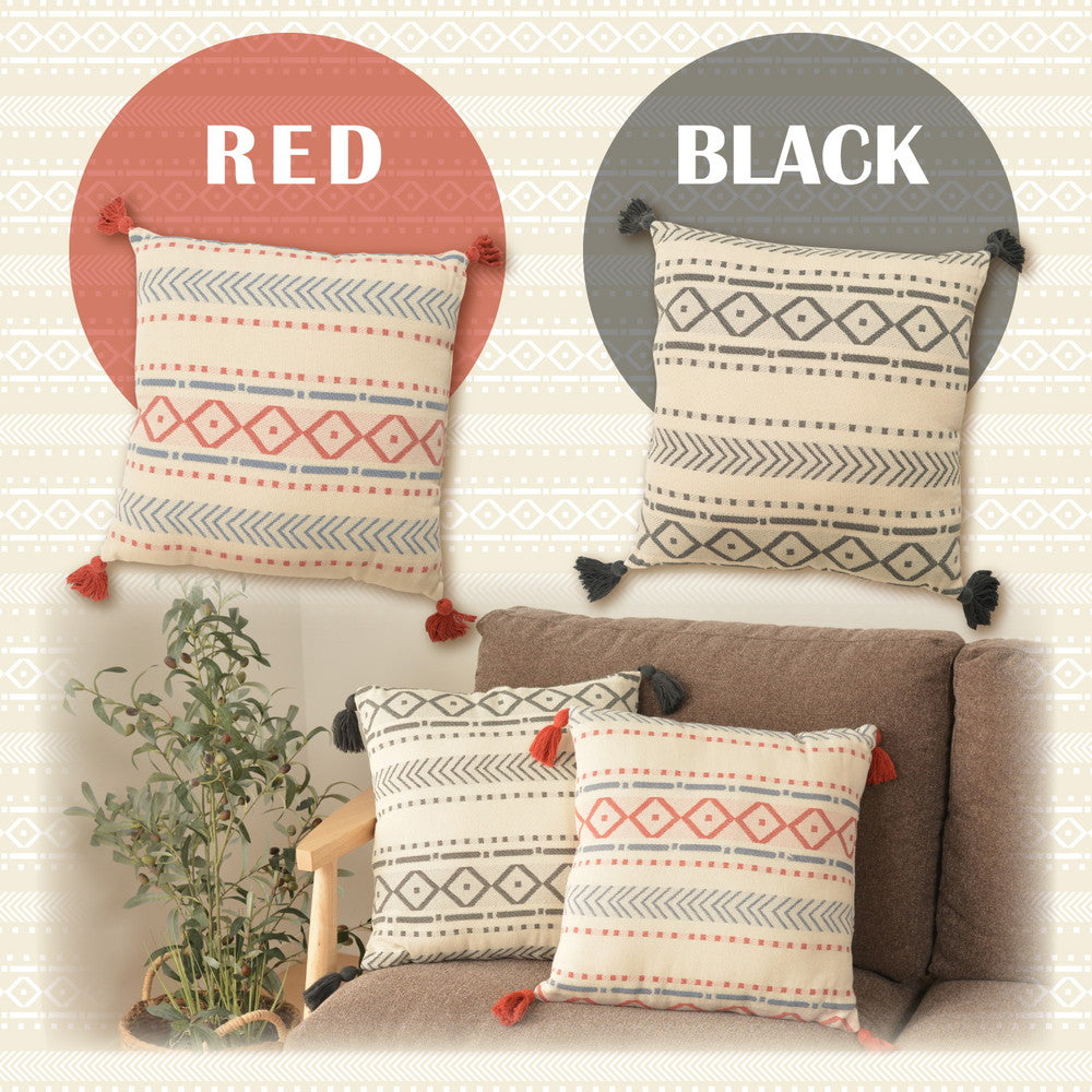 インド綿背当てクッション ピート