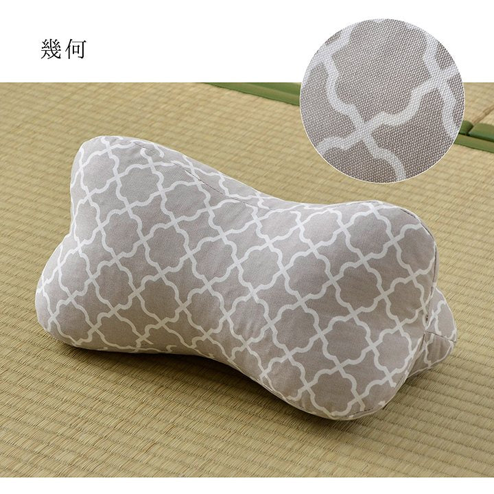 まくらに、足まくらに、腰にあててクッションとして使い方いろいろほね枕 約35×17cm