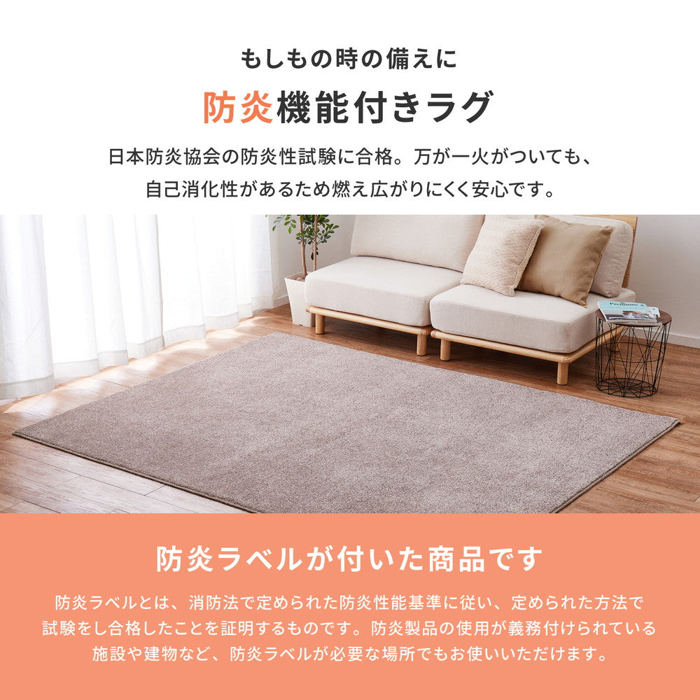 使われなくなった『漁網』を再利用して作られた、環境にやさしいエコなラグ!日本製高機能防ダニ・抗菌防臭・防音・防炎・制電の丈夫で長持ちナイロン素材のラグ ララ