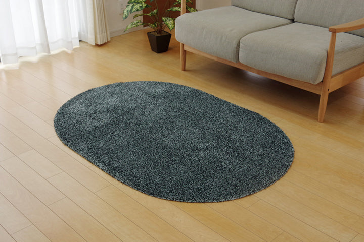 ラグ カーペット 洗える タフト風 裏:すべりにくい加工 ホットカーペット対応ラグ ノベル 畳み