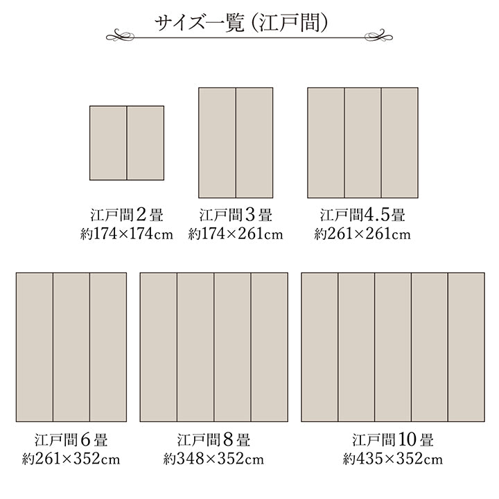 大きな目と小さな目に交互に織り込んだ美しく洗練されたモダンなデザインが大人気のい草花ござカーペット