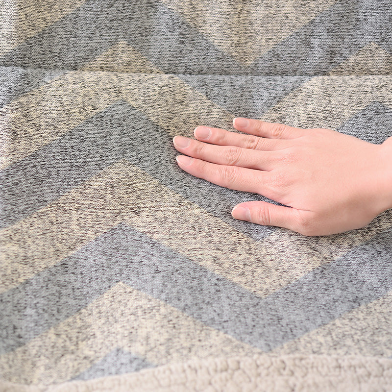 シェブロン柄がおしゃれなこたつ掛け布団 コタツ布団 長方形 190×230cm