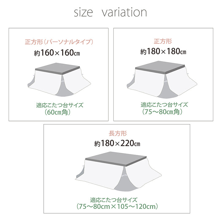 さらふわラビットファータッチ省スペースこたつ薄掛け布団 フィリップ