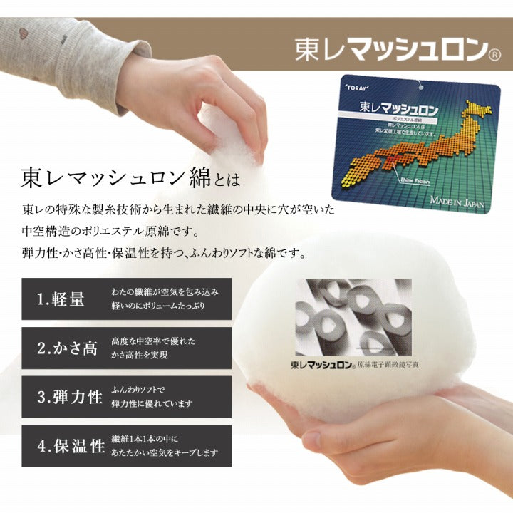 うさぎ柄がモチーフで和モダン調のこたつ掛け布団