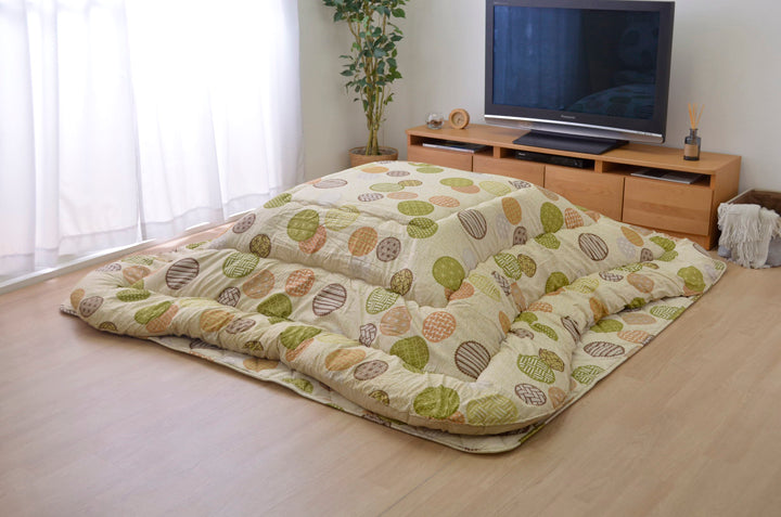 カラフルでかわいい柄が特徴!高品質なこたつ掛け布団・敷き布団セット