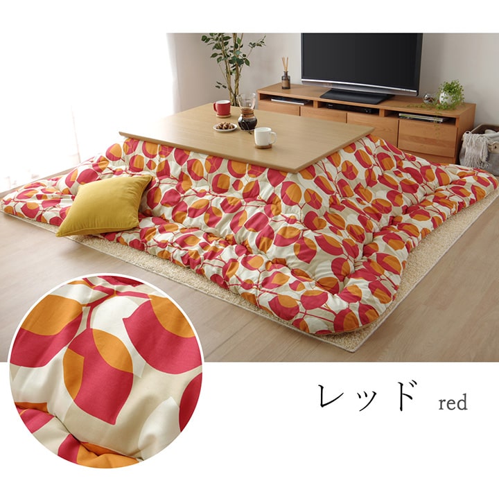 花柄やおしゃれな北欧柄6柄×4サイズから選べる高品質の日本製こたつ掛け布団