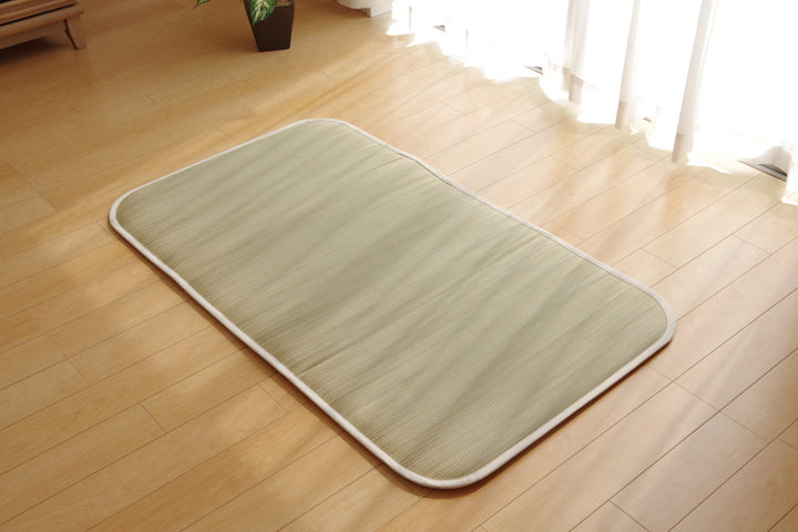 医師との共同開発 い草寝具 『アスク ベビーマット』 約70×120cm(中:固わた15mm)