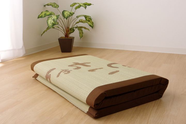 い草ごろ寝マット 「 おじいちゃん 私の場所マット 」約70×150cm(中:固わた40mm)