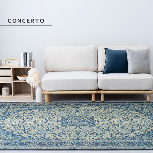 ペルシャ絨毯のような細やかな柄をデザインしたい草ラグ コンチェルト