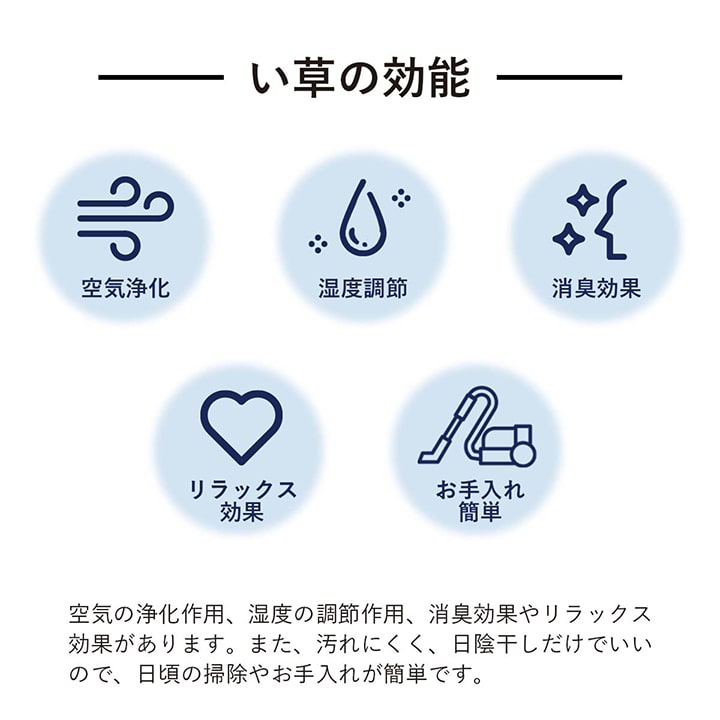 織りで市松柄を表現したシンプルない草のデザインラグ