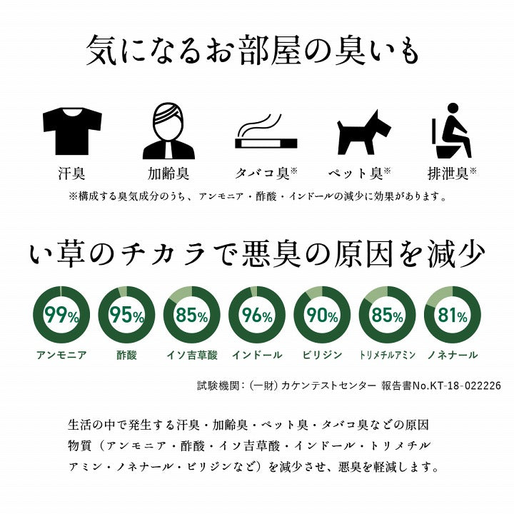 い草の効果で睡眠時の悩みを解消させるためのマットレス