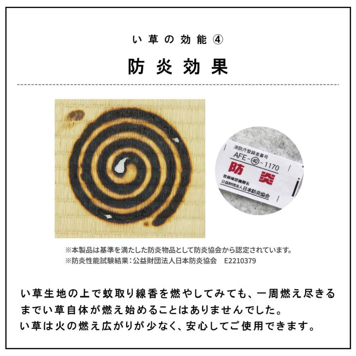 国産 い草 日本製 置き畳 ユニット畳 簡単 和室 6層 約70×70×4.5cm