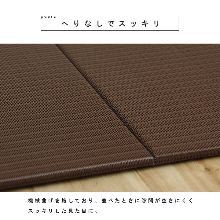 日本製水拭きできるポリプロピレン 置き畳 ユニット畳 約70×70cm 単品