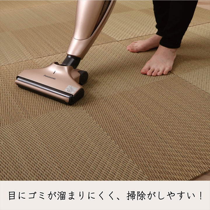 純国産 置き畳 ユニット畳 『シンプルノア』 82×82×1.7cm 軽量タイプシンプルノア U畳