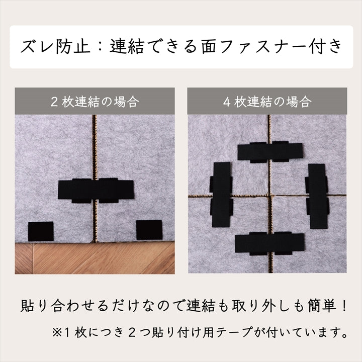 純国産 置き畳 ユニット畳 『シンプルノア』 82×82×1.7cm 軽量タイプシンプルノア U畳