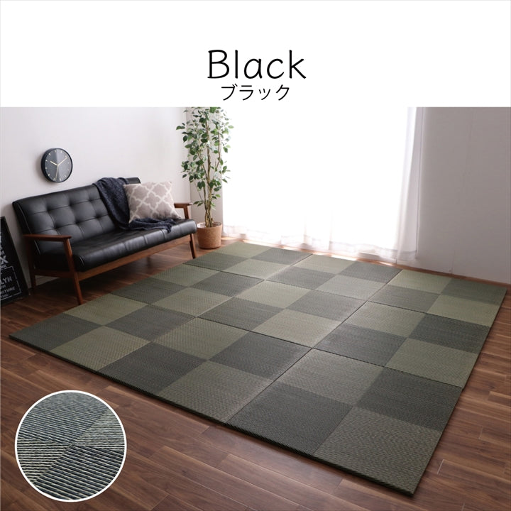 純国産 置き畳 ユニット畳 『シンプルノア』 82×82×1.7cm 軽量タイプシンプルノア U畳