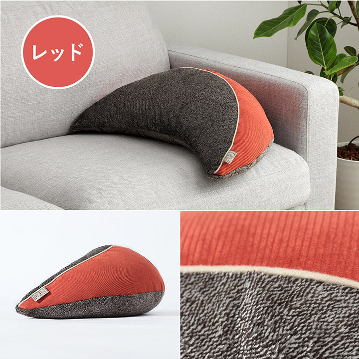 コーデュロイ風 あったかバナナ型ビーズクッション コーディー