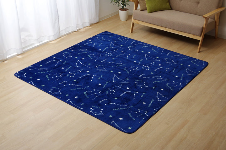 抗菌・防臭 ウォッシャブル フランネル ホットカーペットカバー対応ラグ『WSミリオン RUG」