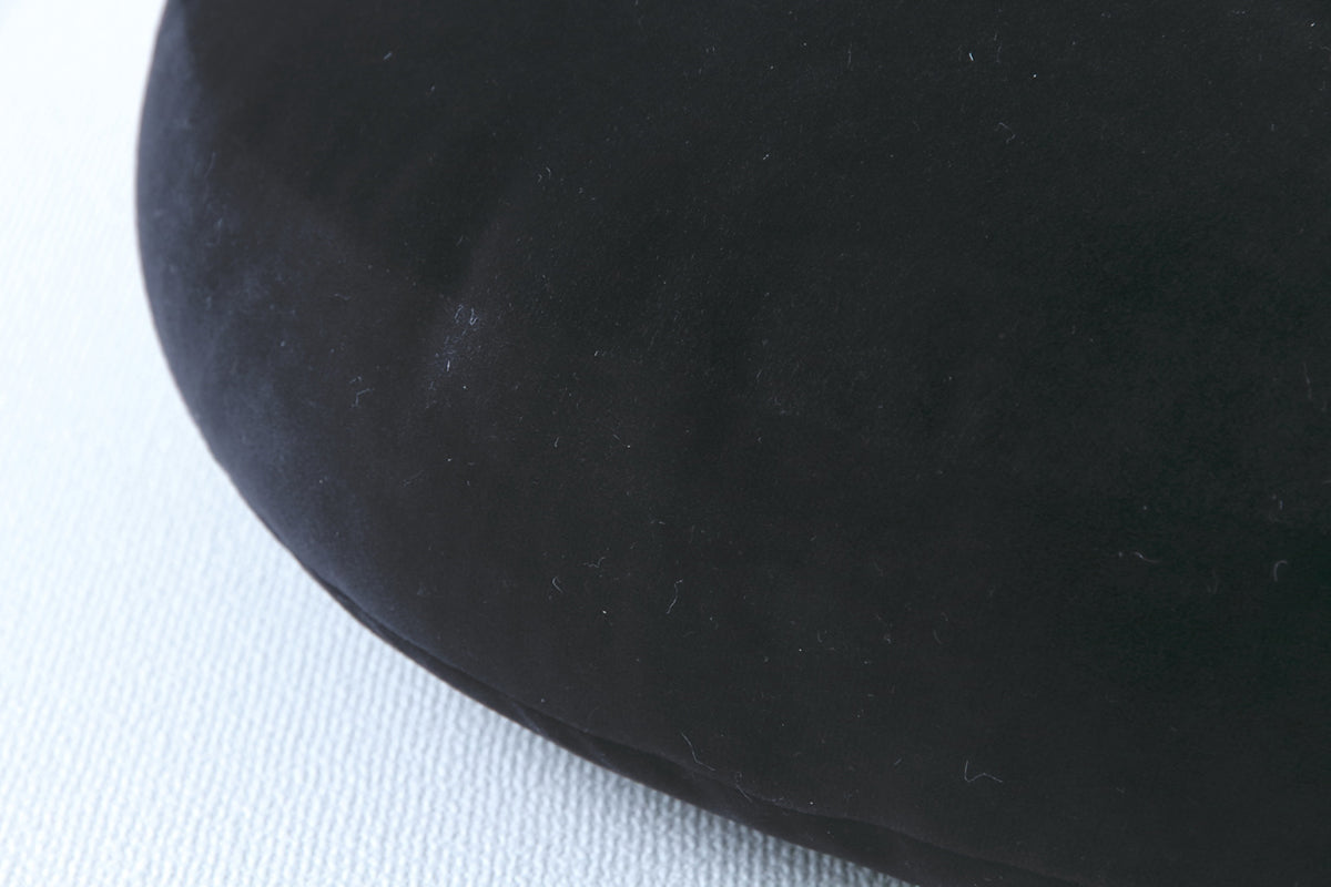 ふんわりとろける肌触りでのもちもち!円型の形がかわいらしいクッション 円型40cm