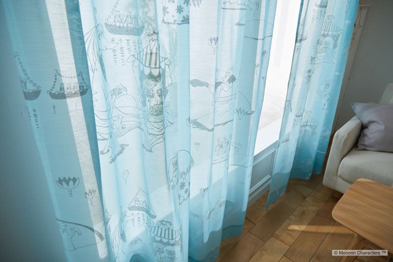 【MOOMIN ムーミン】結婚のお祝いで船に浮かぶエピックシーン EPIC - エピック ブルー