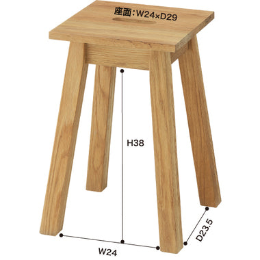 角スツール