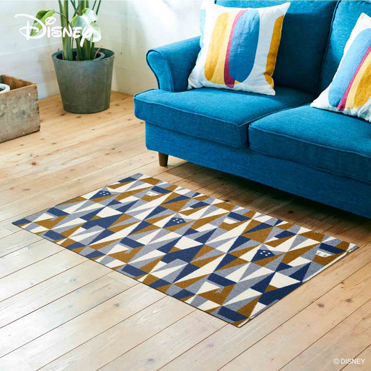 室内・屋外どちらでも使える機能性と丈夫さが魅力の洗える玄関マット 50×75cm wash+dry(ウォッシュ アンド ドライ) Donald/ドナルド ジオメトリック