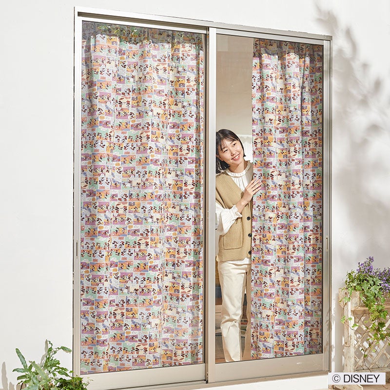 Disney ディズニー】レトロなコミックアートのバックプリントデザイン1