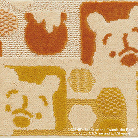 【Disney】プーがかくれんぼしている楽しい印象のキッチンマット MICKEY Hide-and-seek KITCHENMAT- ミッキー ハイアンドシークキッチンマット