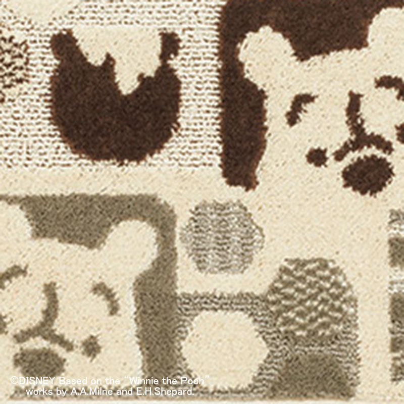 【Disney】プーがかくれんぼしている楽しい印象のキッチンマット MICKEY Hide-and-seek KITCHENMAT- ミッキー ハイアンドシークキッチンマット