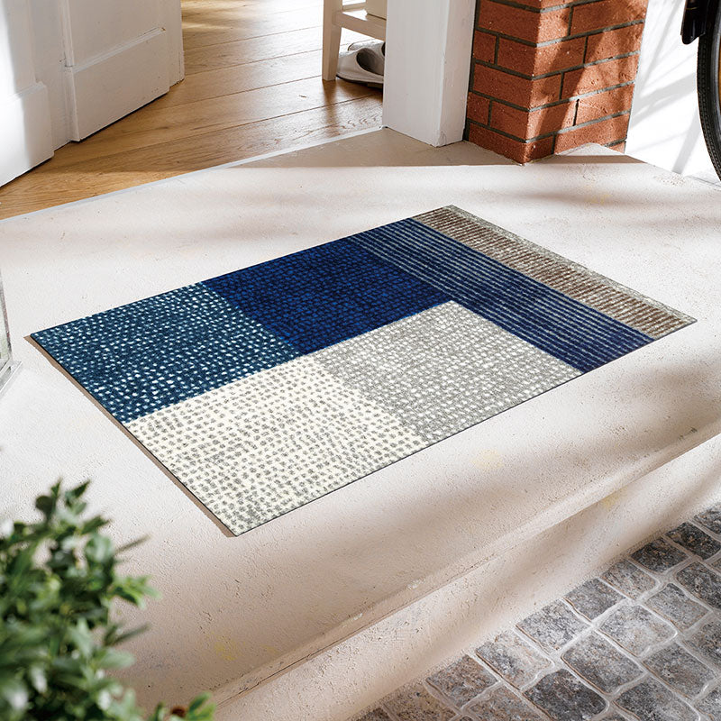 室内・屋外どちらでも使える機能性と丈夫さが魅力の洗える玄関マット 50×75cm wash+dry(ウォッシュ アンド ドライ) Lanas
